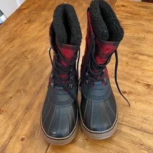 L.L. Bean | Shoes | Ll Bean Buffalo Check Snow Boots Size 8  display picture 2